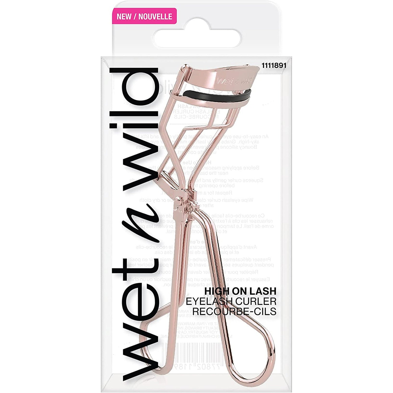 Wet N Wild High on Lash Eyelash Curler with Comfort Grip