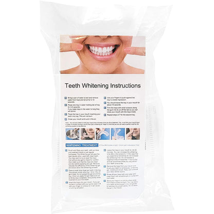 White Teeth Global Teeth Whitening Gel 44% Carbamide Peroxide, 6 Tooth Bleaching Gel Syringes
