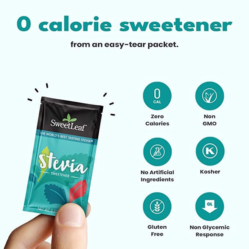 Sweetleaf Natural Stevia Sweetener, 70 Count