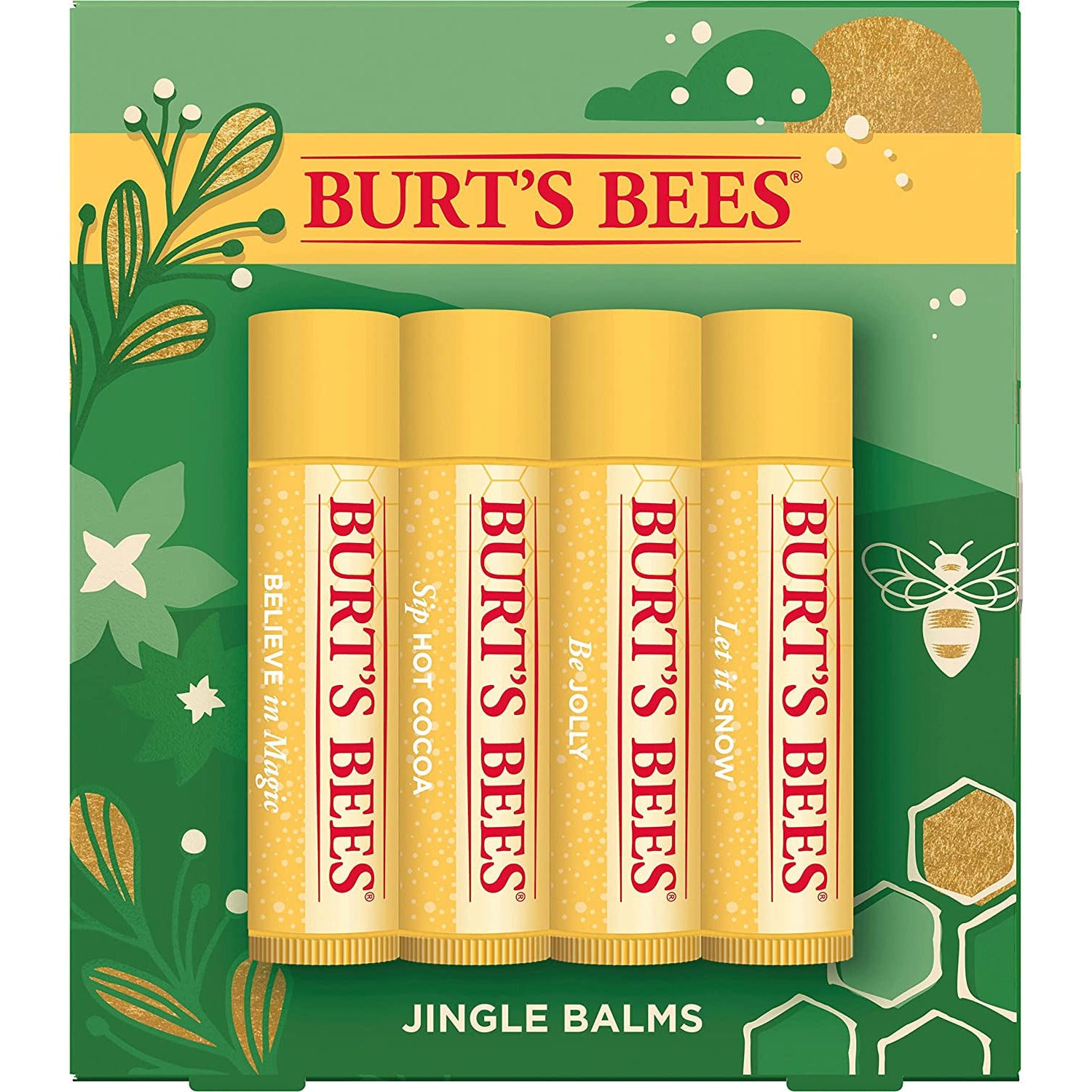 BURTS BEES JINGLE BALMS GIFT SET