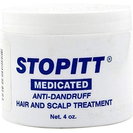 Stopitt Medicated Anti-Dandruff Hair & Scalp Treatment, 4 Ounce