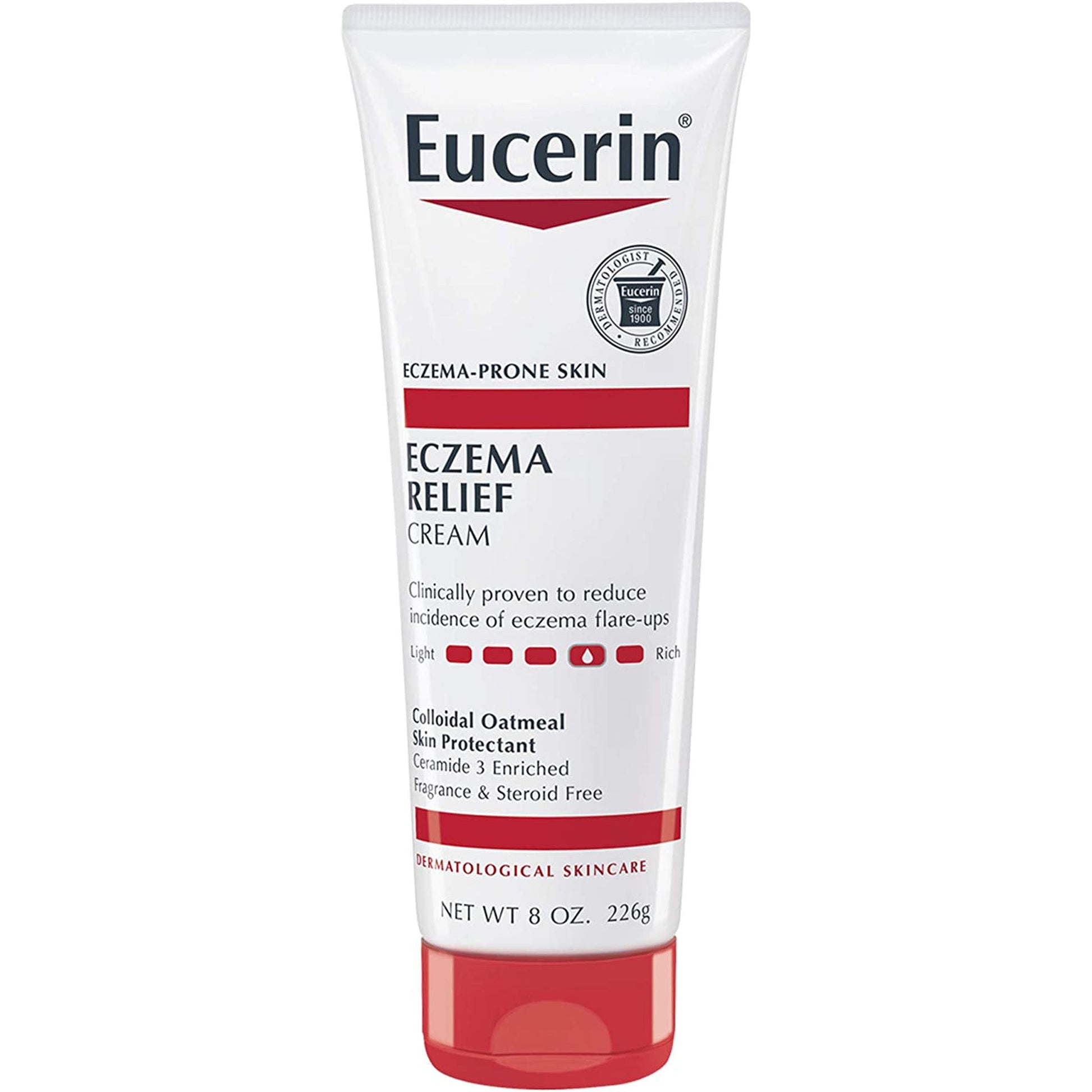 Eucerin Body Creme, Eczema Relief, 8 Ounce