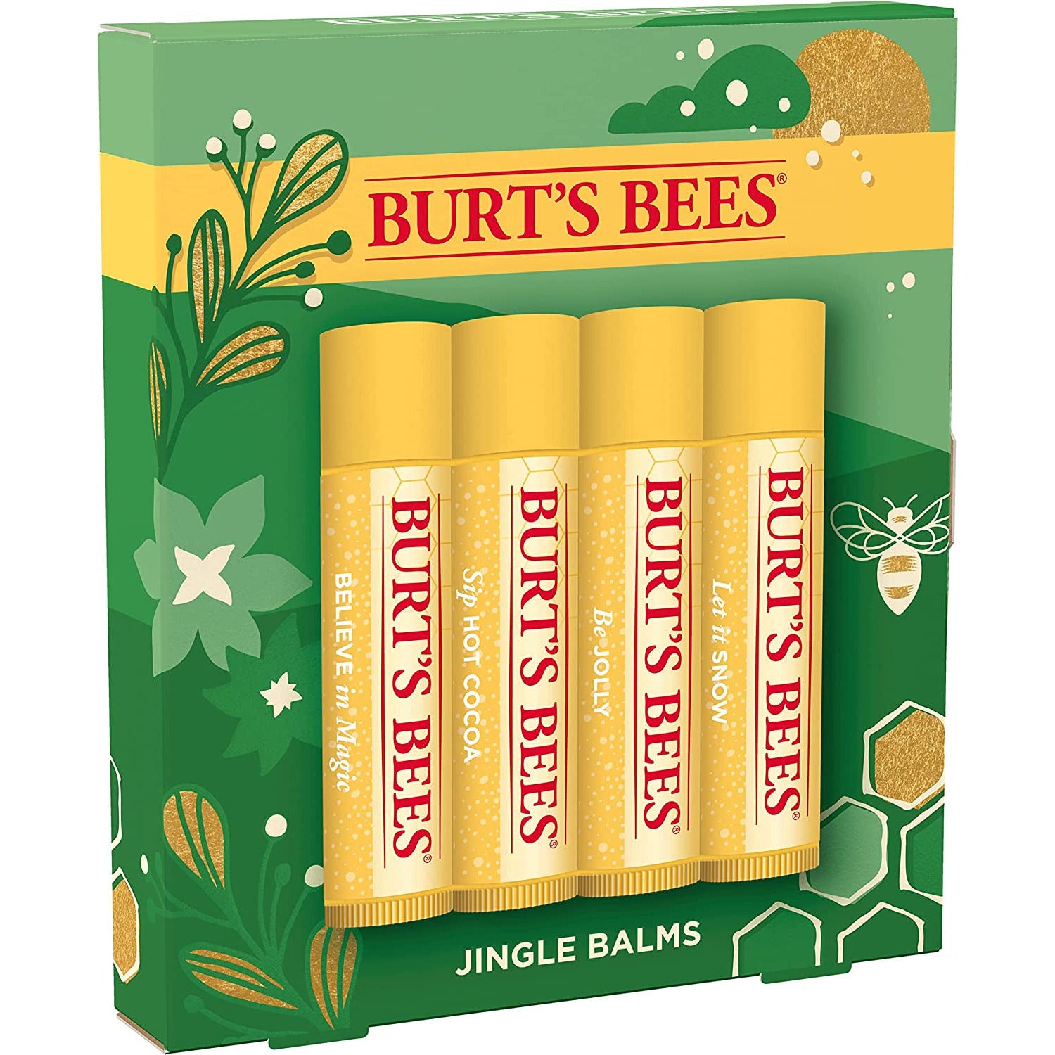 BURTS BEES JINGLE BALMS GIFT SET