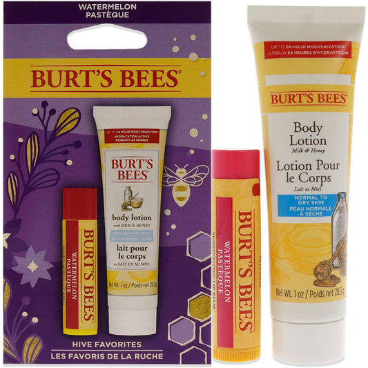 BURTS BEES HIVE FAVORITES WATERMELON GIFT SET