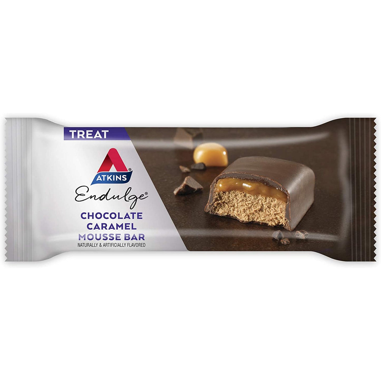 Chocolate Caramel Mousse Bar, 5 Bars, 1.2 Oz (34 G) per Bar