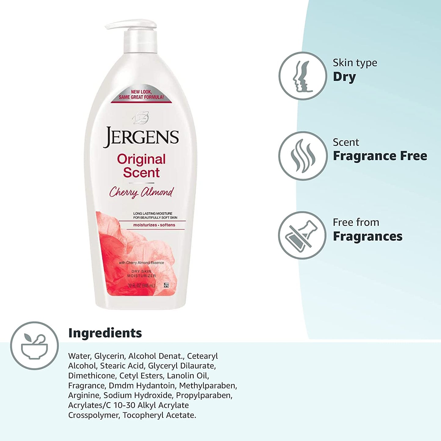 Jergens Original Scent Moisturizer 946 Ml