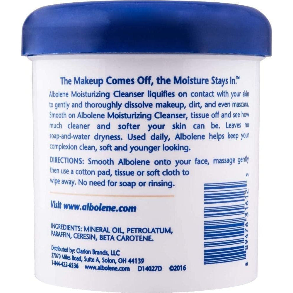 DSE Albolene Moisturizing Cleanser, 12 Fluid Ounce