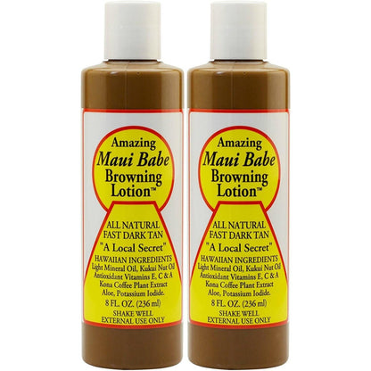 Maui Babe Amazing Browning Lotion 8 fl oz (2 Pack) - USA in UK