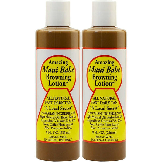 Maui Babe Amazing Browning Lotion 8 fl oz (2 Pack) - USA in UK