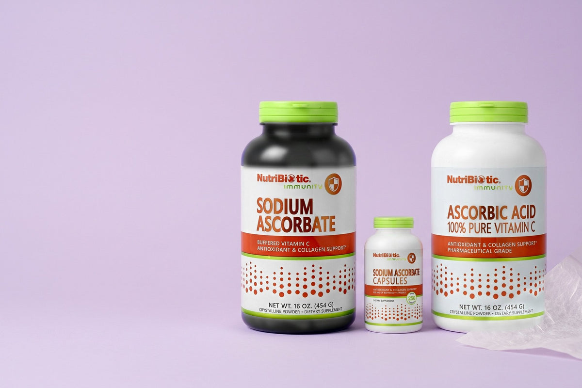 NutriBiotic products in a studio photo